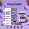 Suplemento Nutricional Multiblue Resveratrol Cápsulas Antioxidante Semilla Uva Vitamina