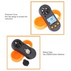 Digital Anemometer LCD Screen Handheld Wind Speed Meter Wind Temperature