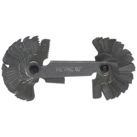 Faithfull PITCHMW Whitworth Metric Screw Pitch Gauge 52