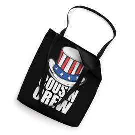 Cousin Crew 4th of July Uncle Sam's Hat Family Matching Tote Bag