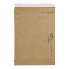 Sealed Air Jiffy Padded Shipping Mailers, Case of 100, Self Seal Heavy Duty Recycled Cushioned Mailing Envelope, #4 - 9.5" x 14.5", Kraft