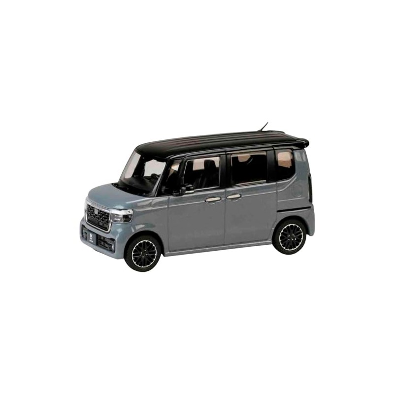 1/43 Honda N-BOX CUSTOM Slate Gray Pearl & Black