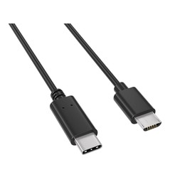 Cable Leader USB 2.0 Type C to Micro-B, M/M, 480M 3A, High-Speed Data Sync & Fast Charging for Laptop PC Smartphone Tablet, Black, 1 Meter