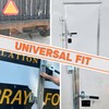 LONFFERY 36" Enclosed Trailer Door Latch, Cargo Hinged Cam Bar