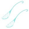 2 Pcs Plastic Egg Whipper Small Egg Beater Egg Beater