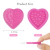 120PCS Disposable False Lash Glue Holder Tray Plastic Glue Pallet