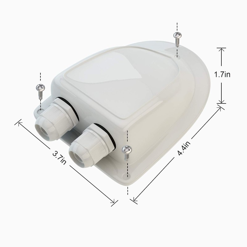 Haoguo ABS Solar Double Cable Entry Gland for All Cable