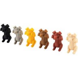 True Zoo - Marcadores de cristal para vino, abalorios de silicona, marcadores de bebidas, regalos de abalorios de vino, silicona