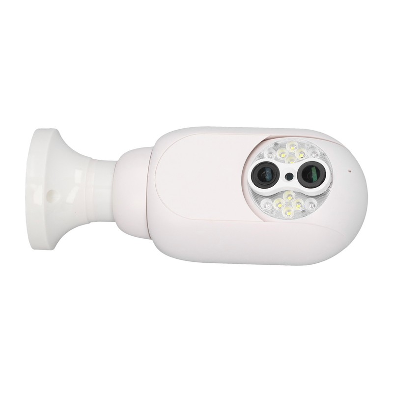 Home Security Camera 1080P Dual Lens 15X Magnification E27 Colorful
