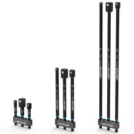 Libraton Impact Grade Socket Adapter Set, 3" 6" 12", Drill Socket Adapter, Socket Driver Adapter, Drill Socket Adapter Extension, Adapter Power Drill to Torque Impact Wrench