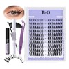 Kit De Extensiones De Pestañas Foxeye B Wispy Diy Bq