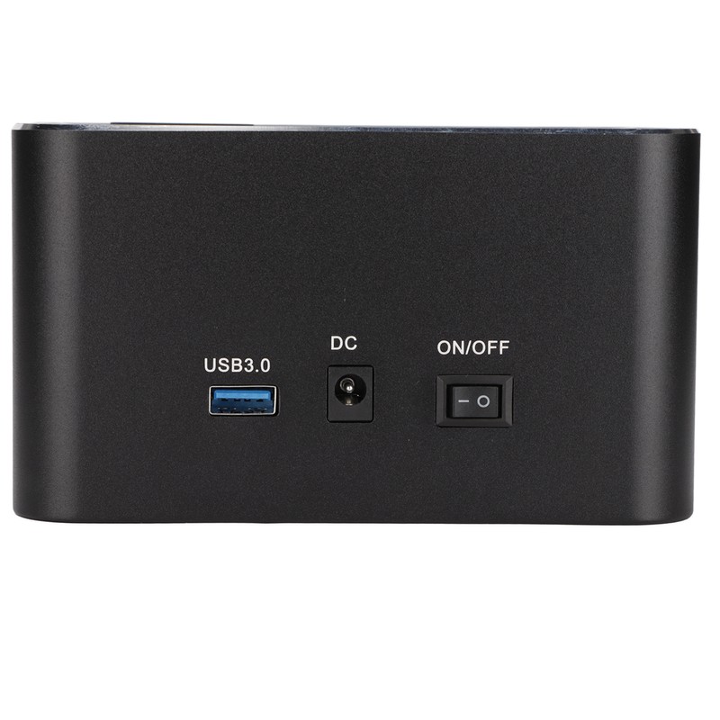 Hard Drive Docking Station USB3.0 Aluminium Alloy 7+15Pin SATA 5Gbps