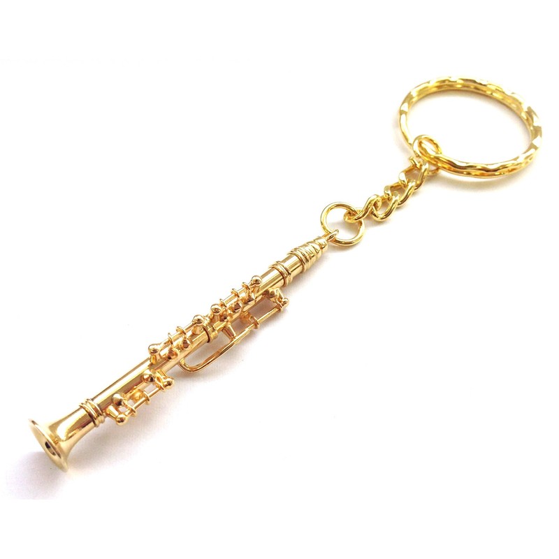 SUNRISE SOUND HOUSE Sunrise Soundhouse Miniature Musical Instrument, Metal, Clarinet,