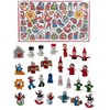 48 Fine Detail Hand Made Traditional Wooden Tree Easter Nativity