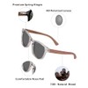 COCA TREE HD Polarized Wood Sunglasses for Men and Women