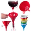KADAX Funnel with Fine Mesh Strainer for Precise Filling and
