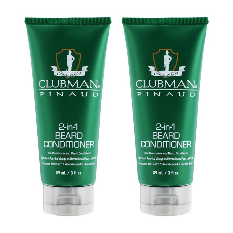 Clubman Pinaud 2-in-1 Beard Conditioner & Beard Moisturizer for Men