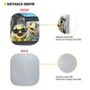 TSVAGA Sea Turtle Windshield Sun Shade 2-Piece Foldable Car Front