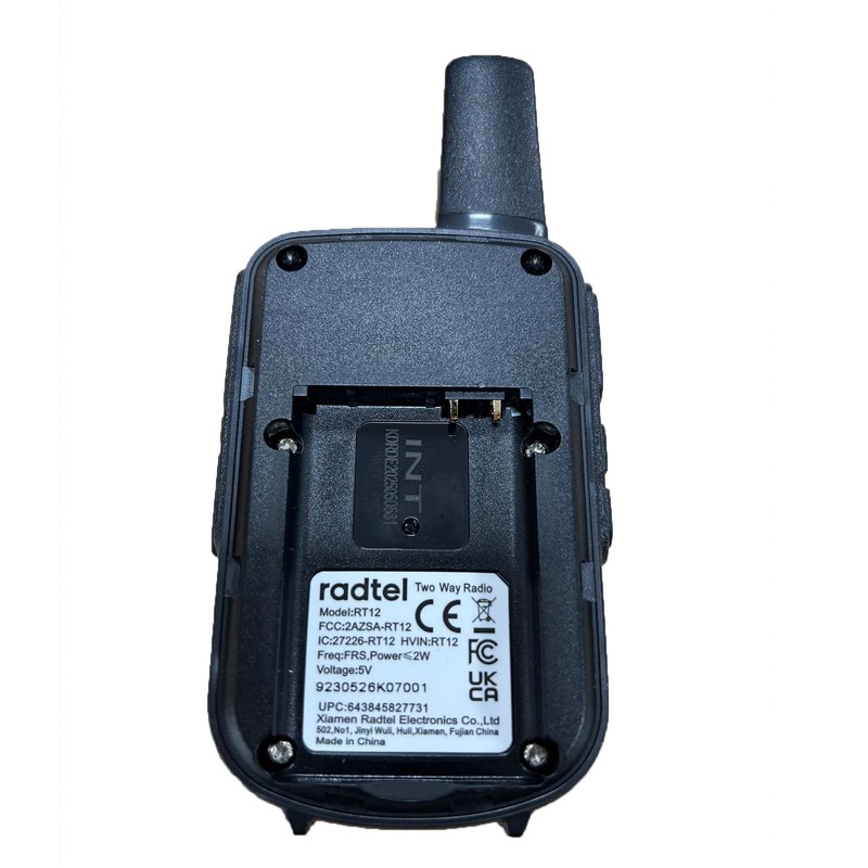 Radtel RT12 Rechargeable Walkie Talkies for Adults Long Range Handheld