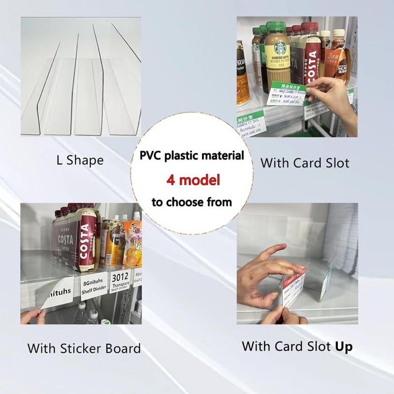 Organizing Essentials Kit - Shelf Dividers, Storage Bin Labels, Index