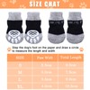 Frienda 8 Pieces Dog Socks Pet Knit Socks Anti-Slip Cat