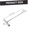 GANAZONO Heavy-Duty Stainless Steel Manhole Cover Hook T Shape Lift