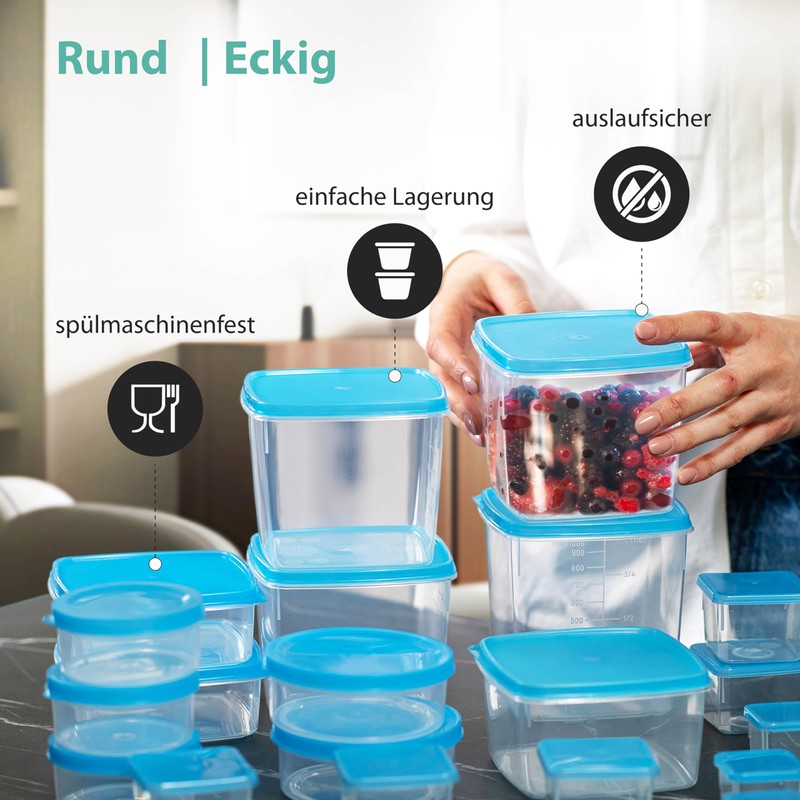 MiraHome Mini Freezer Set Various Sizes Austrian Quality