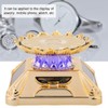 Solar Showcase 360 Rotating Turntable Watch Phone Jewelry Ring Display