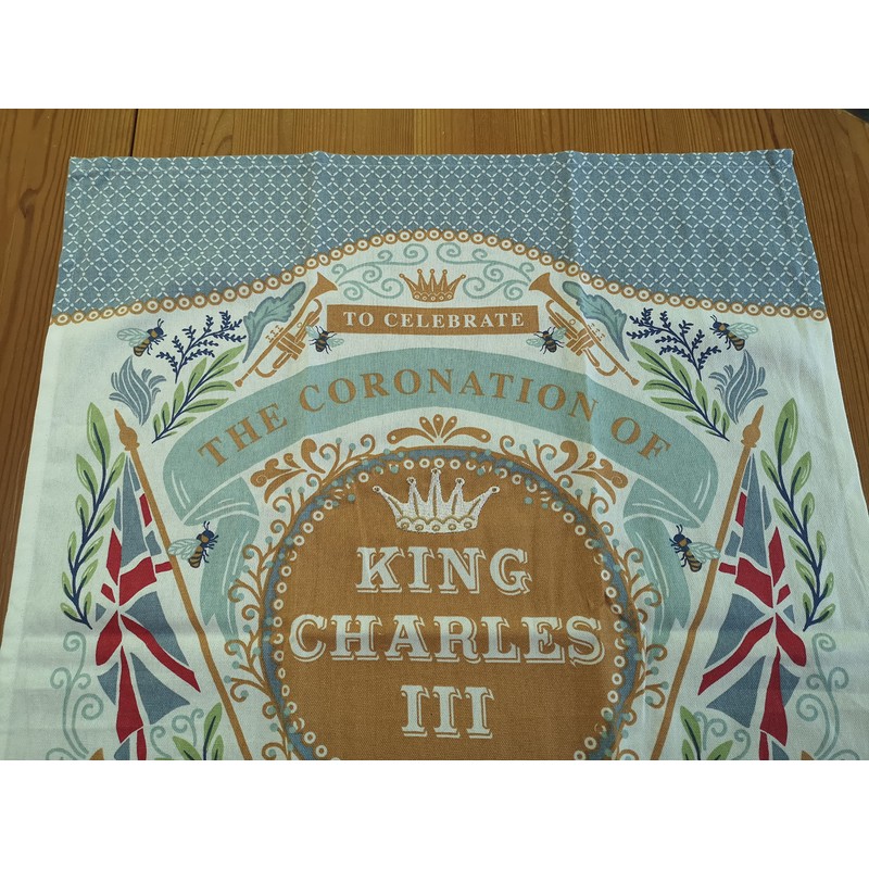 Ulster Weavers King Charles III Coronation 100% Cotton Tea Towel