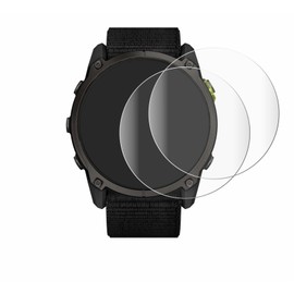 brotect 3D Curved Screen Protector compatible with Garmin Enduro 3 (2 Pack) - Full Screen Coverage