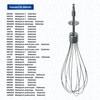 VIOKS Hand Blender Whisk 50 mm Diameter Replacement for Whisk