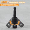 LEONTOOL Flexible Drill Bit Extension Set with Right Angle Drill