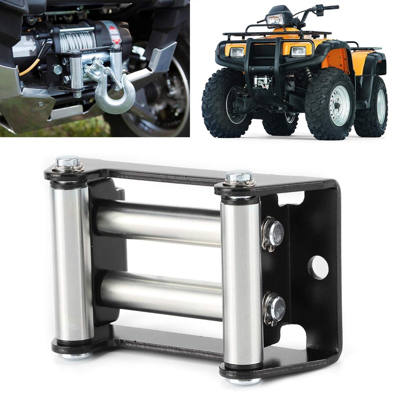 Eujgoov Rope Guide Winch Roller Guide Trailer Winch Roller Fairleader