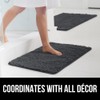 GORILLA GRIP Bath Rug Mat 30x20, Thick Soft Absorbent Chenille,