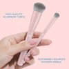 KINGMAS Foundation Makeup Brushes, Angled Kabuki Concealer Brush Under Eye