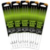 Fox Carp Wide Gape Ready Rigs (Size 8 Micro Barbed)