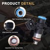 2Pcs Fuel Injector 2521068 Compatible with Polaris