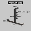 Sotitime Purse Hook for Table, Portable Foldable Handbag Hanger for