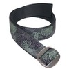Bison Designs Women's Reversible to Solid Color Subtle Clinch Belt,