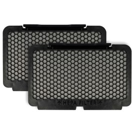 vhbw 2x Staubsaugerfilter kompatibel mit Tefal Silence Force Multicyclonic TW8356HA/412, TW8356KA/410 Staubsauger - HEPA-Filter Schwarz Weiß