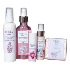 Kit Hidratante, Limpiador Y Rejuvenecedor Rubrial