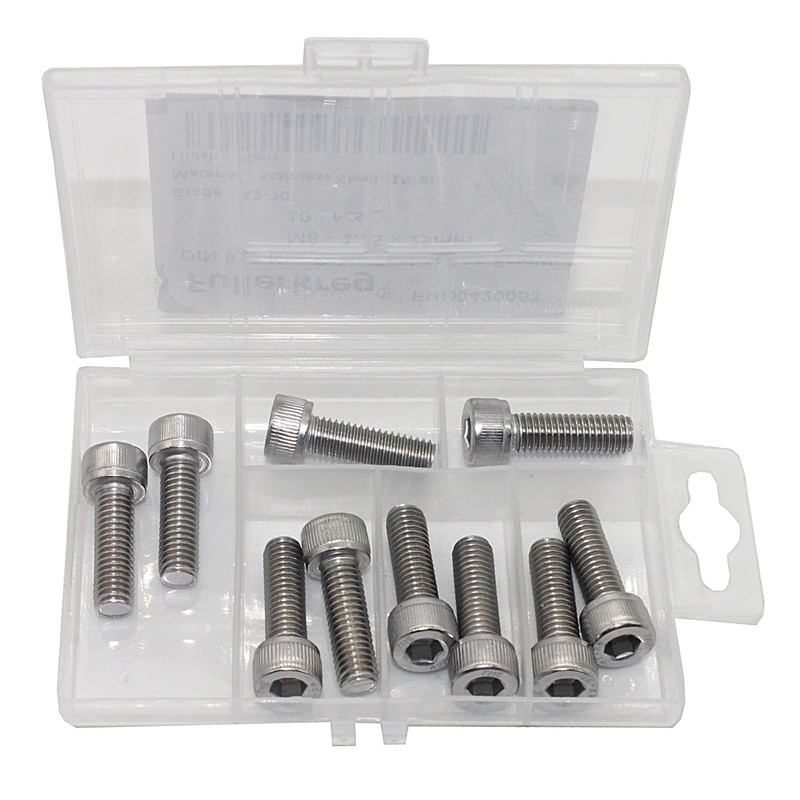 Fullerkreg M6-1.0 x 20MM Socket Head Cap Screws, Allen Socket