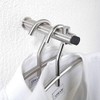 PHOS Design Elegant Stainless Steel Wall Hook with Door Stop,