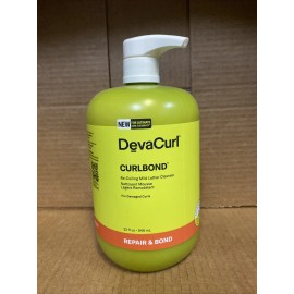 DevaCurl Curlbond Re-Coiling Mild Lather Cleanser 32 oz for Damaged Curls *NEW*