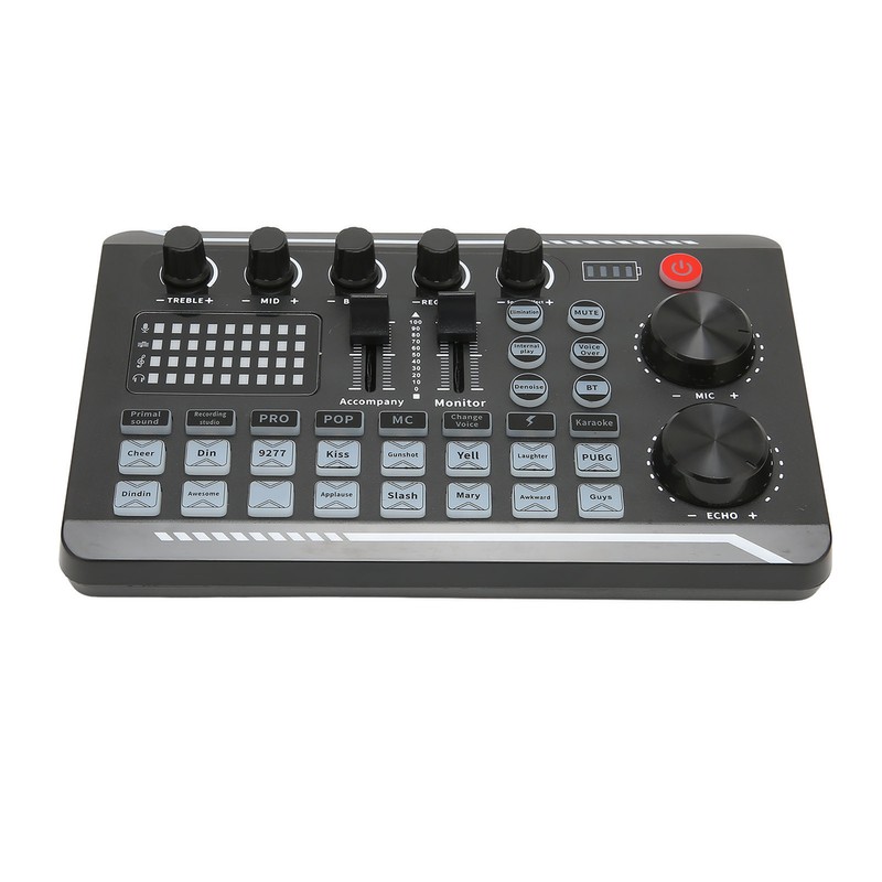 Sound Mixer Multiple Sound Effects Voice Change Live Broadcast Sound
