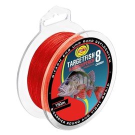 WFT TF8 Perch Line Red 150 m Diameter / Load Capacity 0.10 mm / 7 kg Load Capacity