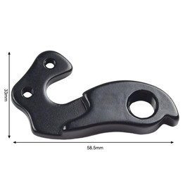 Fahrrad-Schaltwerk-Aufhängung für Ghosts, EZ1954 Bike Schaltwerk Aufhänger und Befestigungsschrauben, Schaltauge Gear Ersatz für Cross für HTX 29 für Panamao