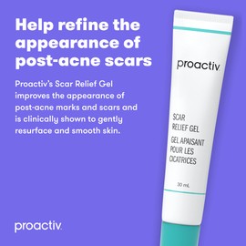 Proactiv Scar Relief Gel for Face with Antioxidants and Vitamin E, Skin Smoothing Moisturizing Scar Gel - 1 oz.