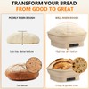 Upgrade Heating Sourdough Bread Proofing Basket Set, Electric Thermostatic Silicone