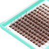 Bodermincer Black/Colored Cluster Lashes 240pcs 20D/40D DIY Eyelash Extension D